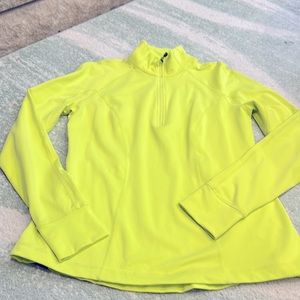 Lime Green Zella Workout Pullover